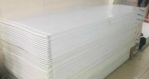 Tấm nhựa PVC trắng đục Rạng Đông 0.9mm*1000mm*2400mm